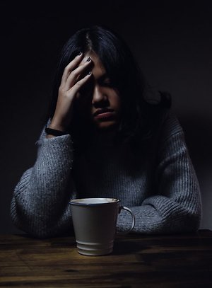 Counselling for Depression. depressbrowngirl